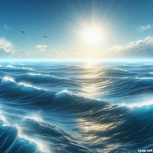 Океан иллюстрация