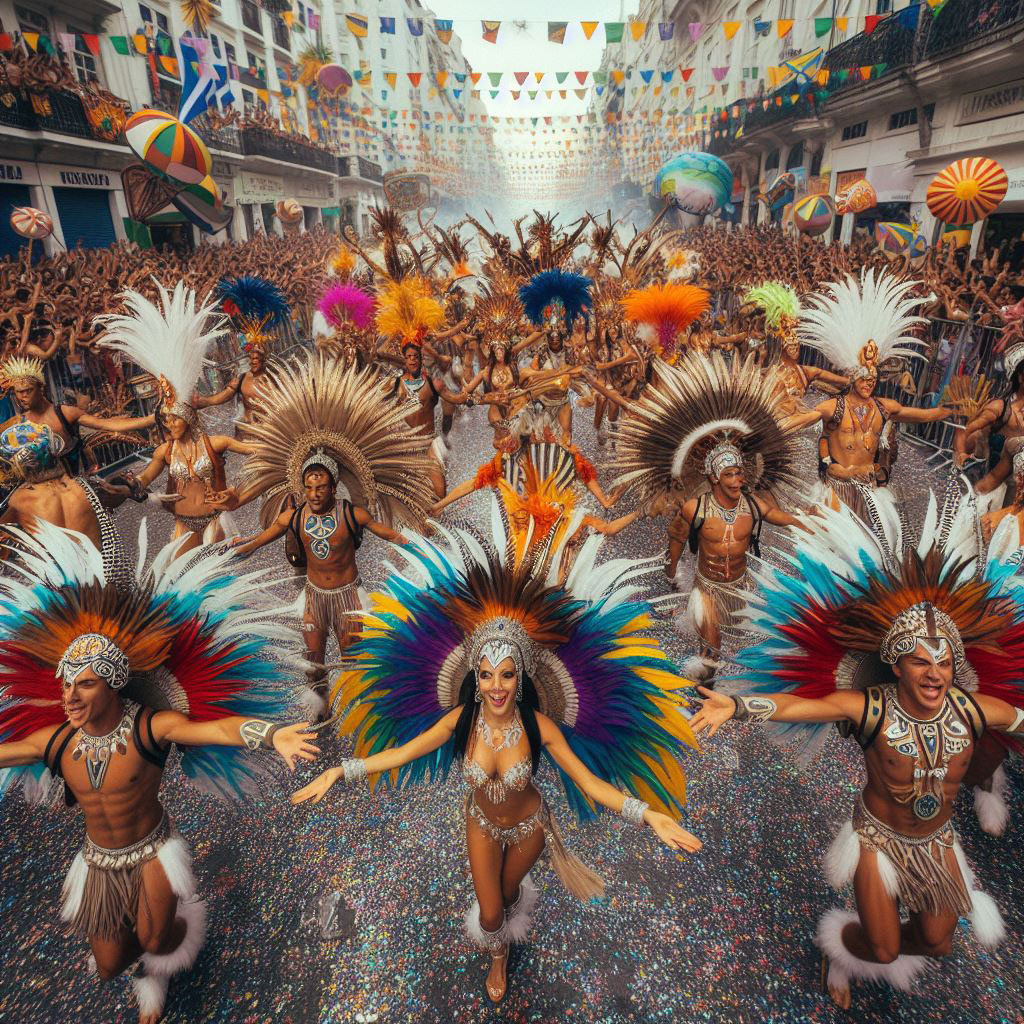 Бразилия карнавалы